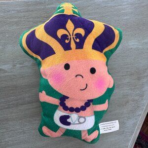 Krewe of Iris Plush King Cake Baby Doll & Street Car 2024 Mardi Gras New Orleans